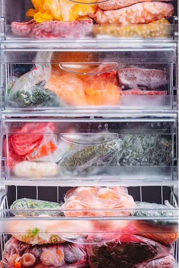 Frozen Food Stacked Fridge